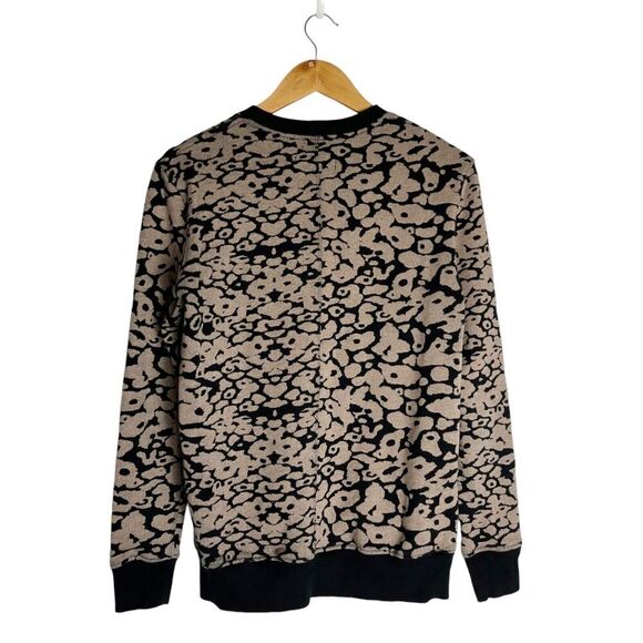 Rag & Bone Amoeba Print Crew Neck Sweatshirt Animal Print Women's Small - Picture 3 of 7
